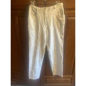 Apart Impressions White Size‎ 12 Jeans Boutique Roses